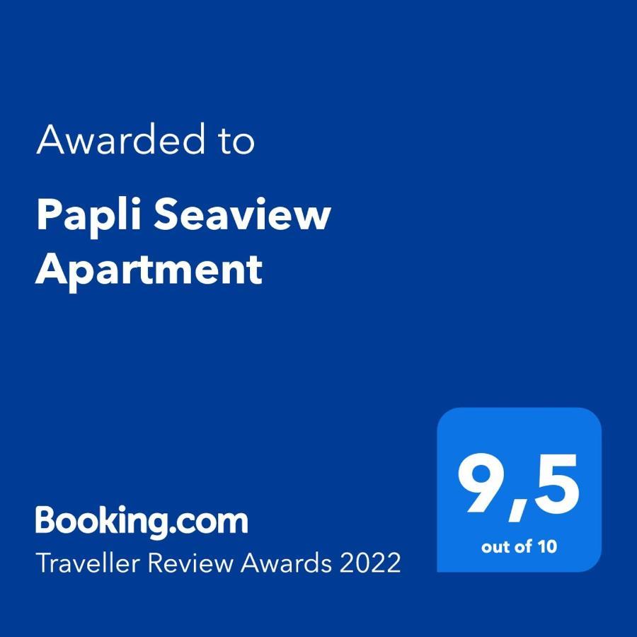 Papli Seaview Apartment 페르누 외부 사진